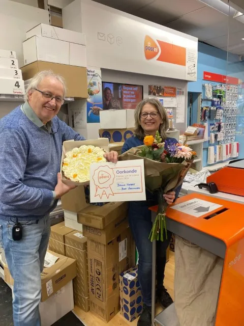 Bruna Hatert PostN-winkel v.d. maand