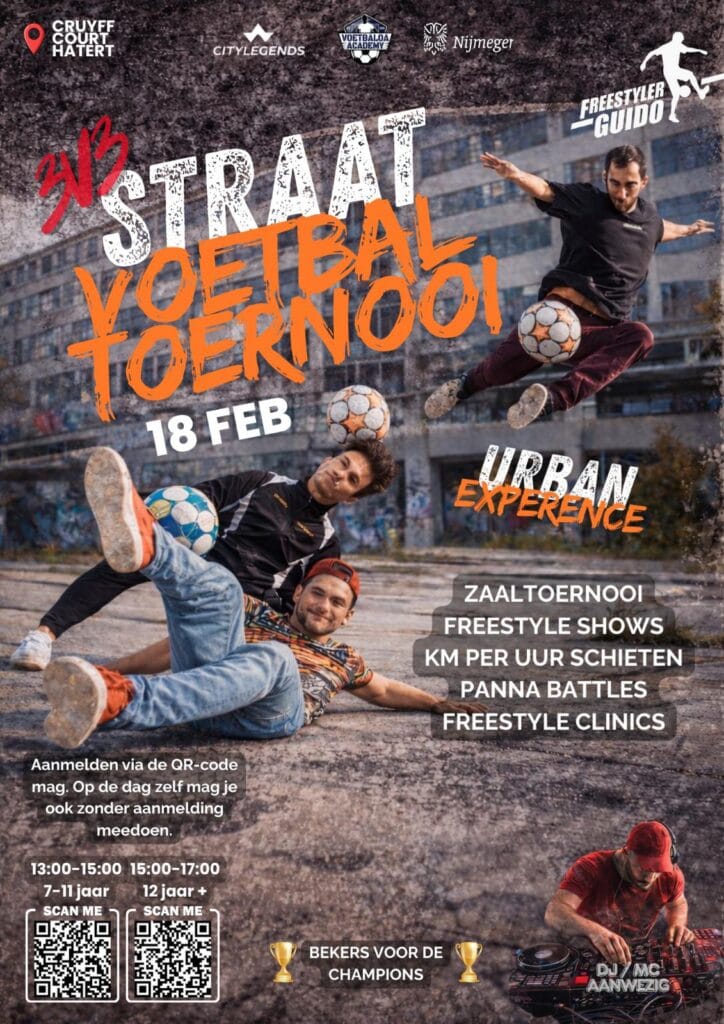 3v3 straatvoetbaltoernooi hatert